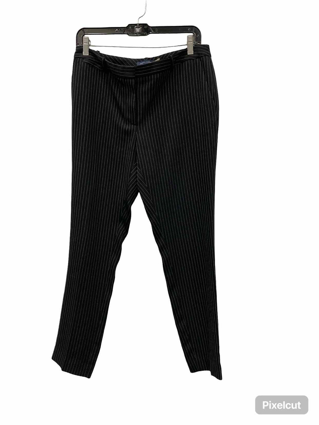 Tommy Hilfiger Size 6 Black White Striped Pants