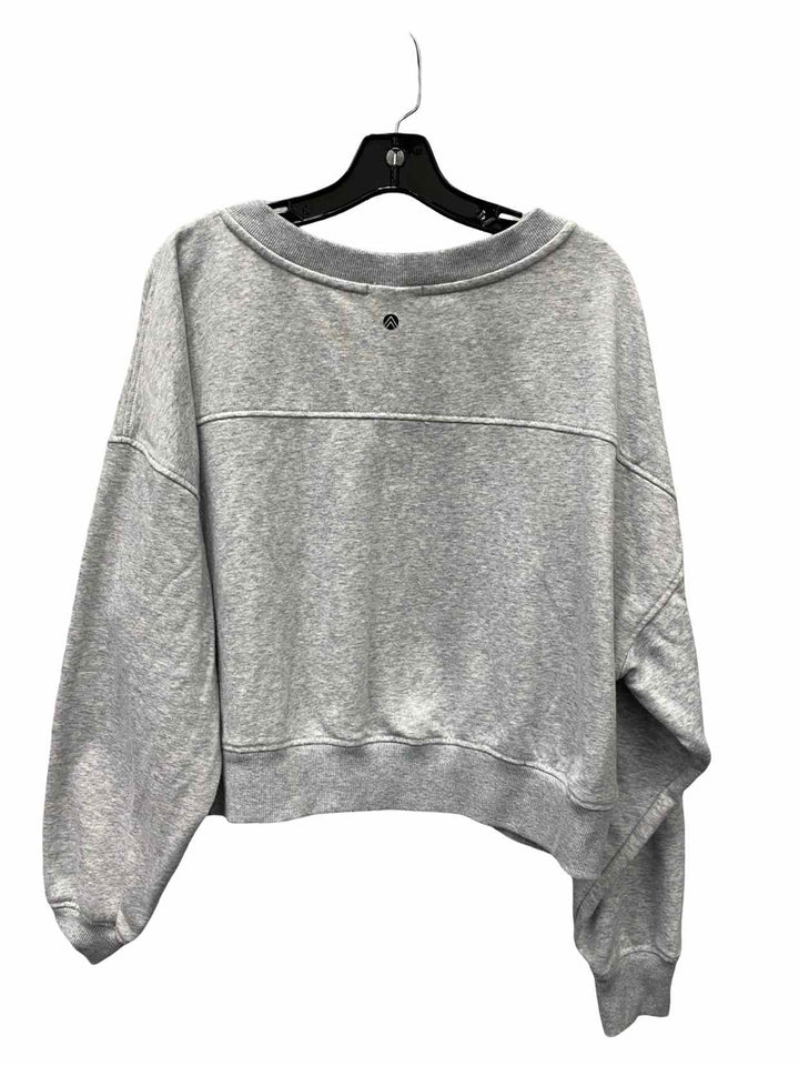Unknown Brand Size M Gray 60% Cotton Sweatshirt