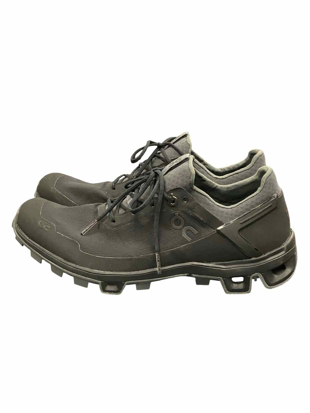 On Cloud Shoe Size 9.5 Black Cloudventure Peak Sneakers