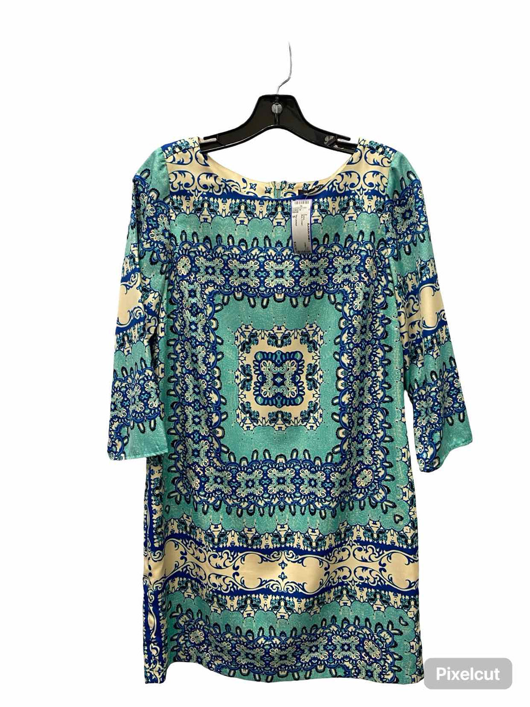 The Limited Size S Blue Cream Dress