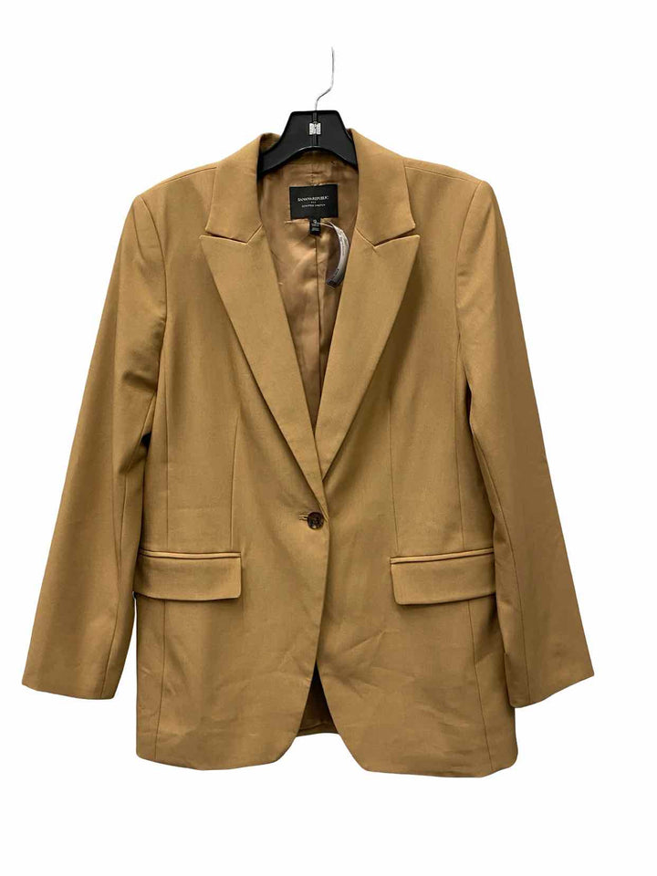 Banana Republic Size 10 Beige Blazer