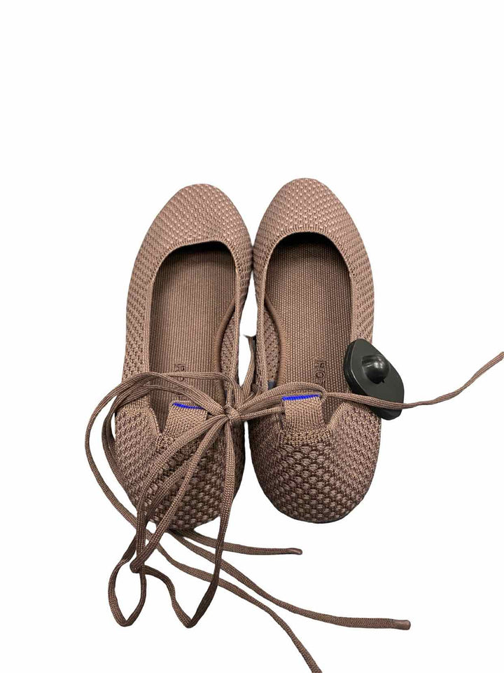 Rothy's Shoe Size 10 Brown The Square Wrap Flats