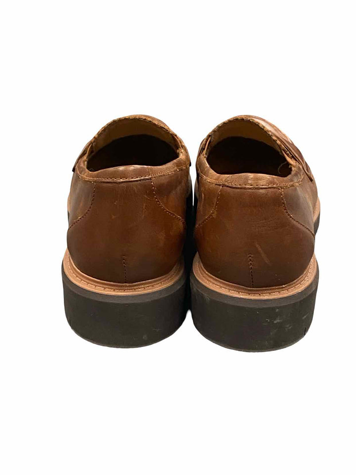 Clarks Shoe Size 10 Brown Leather Westlynn Bella Loafers