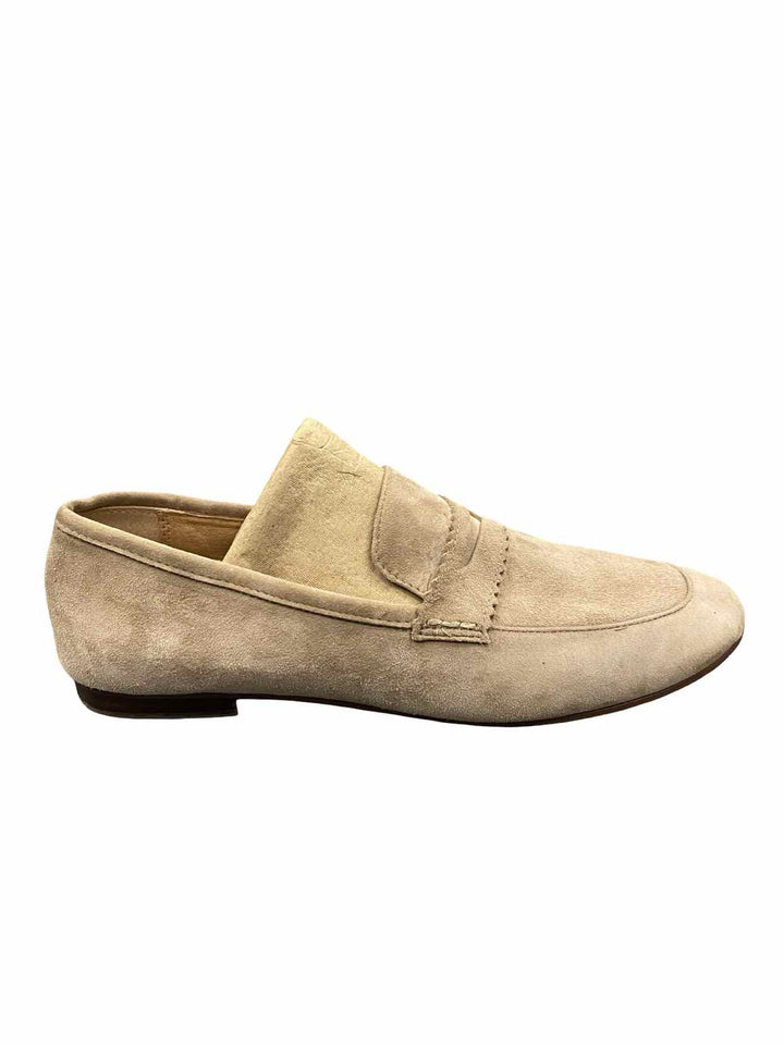 J Jill Shoe Size 8.5 Beige Suede Loafers