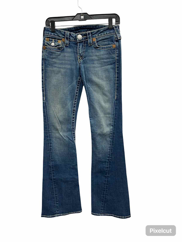True Religion Size 27 Blue Jeans