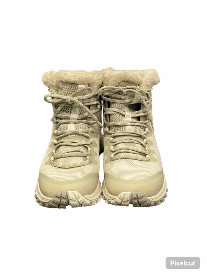 Merrell Shoe Size 7.5 White Birch Waterproof Boots(Ankle)