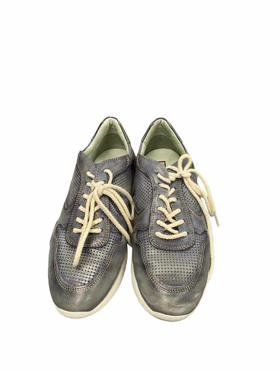 Pikolinos Shoe Size 37 Grey Leather Sneakers