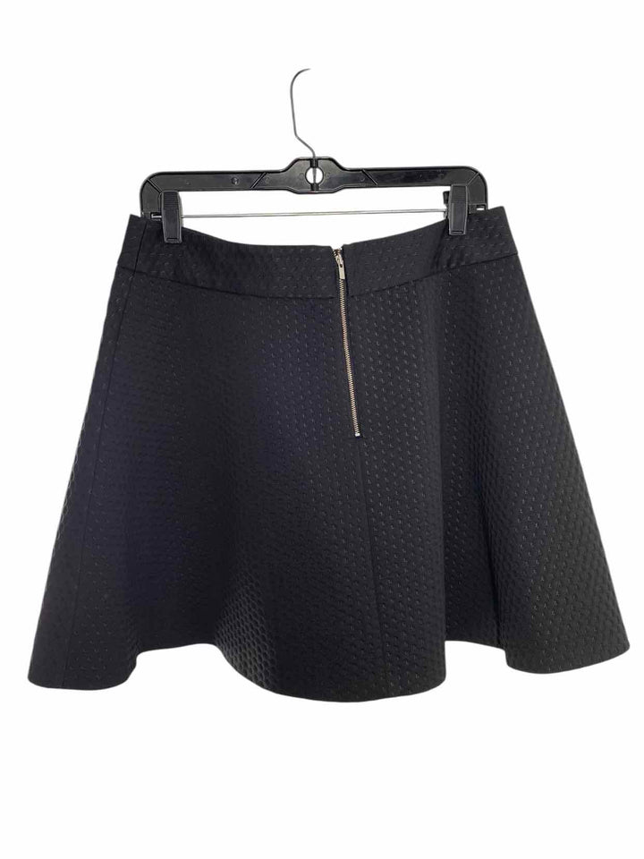 Banana Republic Size 10 Black textured Skirt