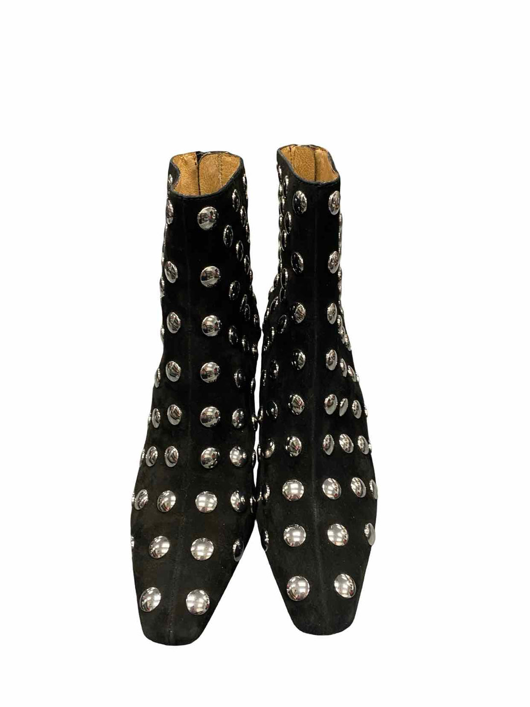 Madewell Shoe Size 7.5 Black Silver Suede Boots(Ankle)