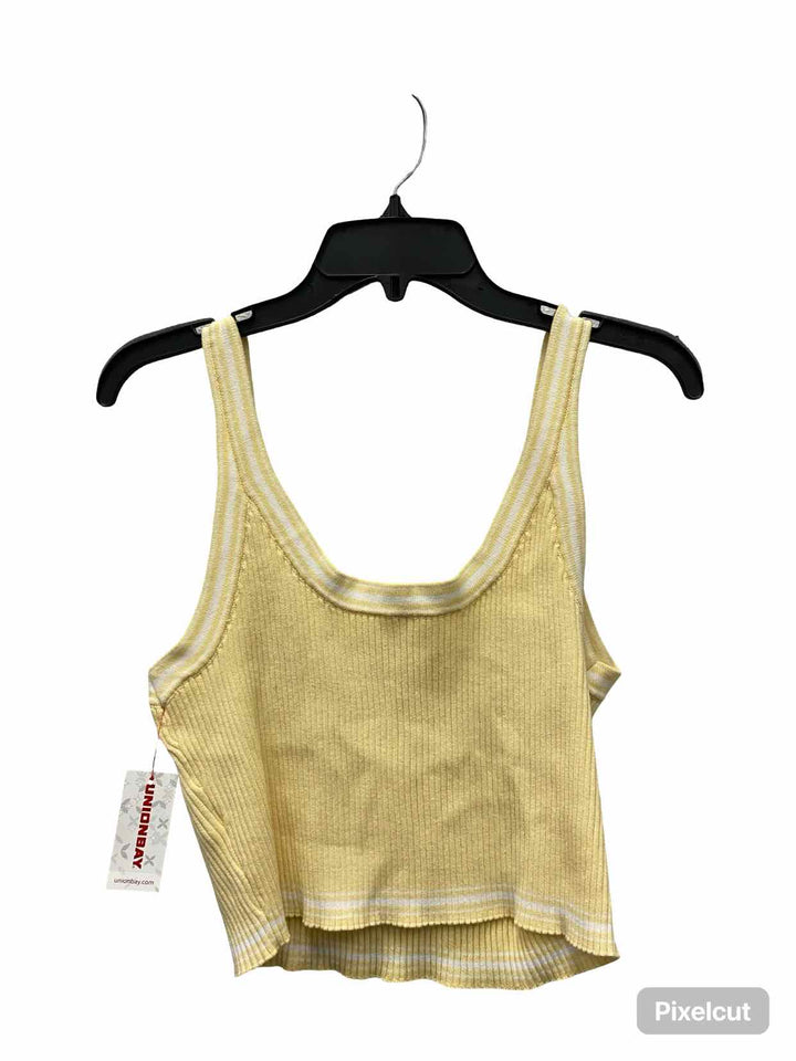 Union Bay Size L Yellow Tank Top