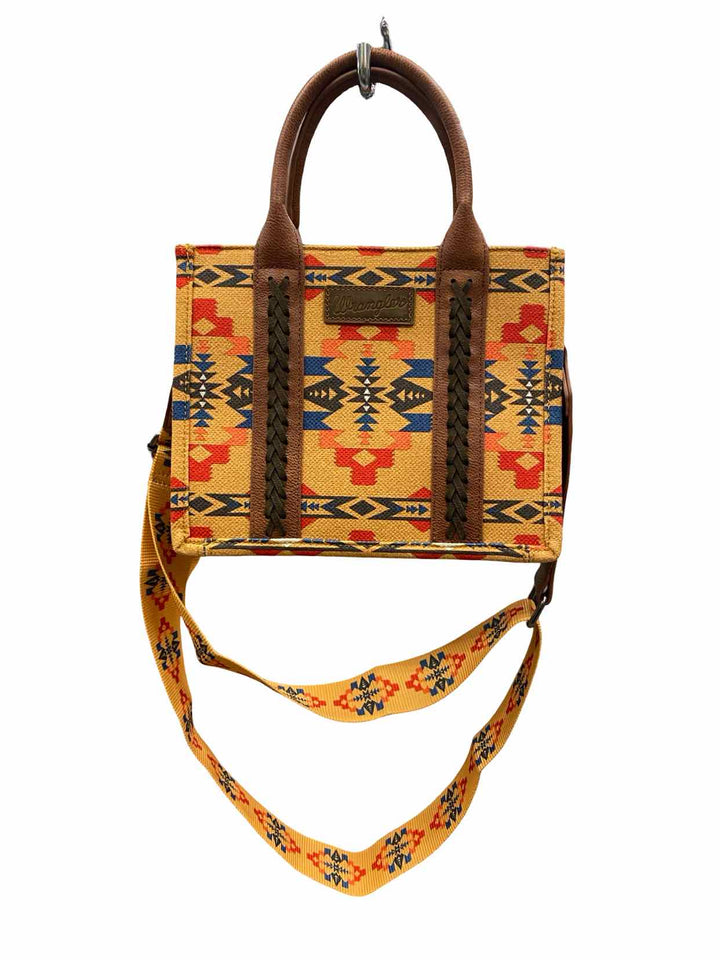 Wrangler Yellow Tote Purse