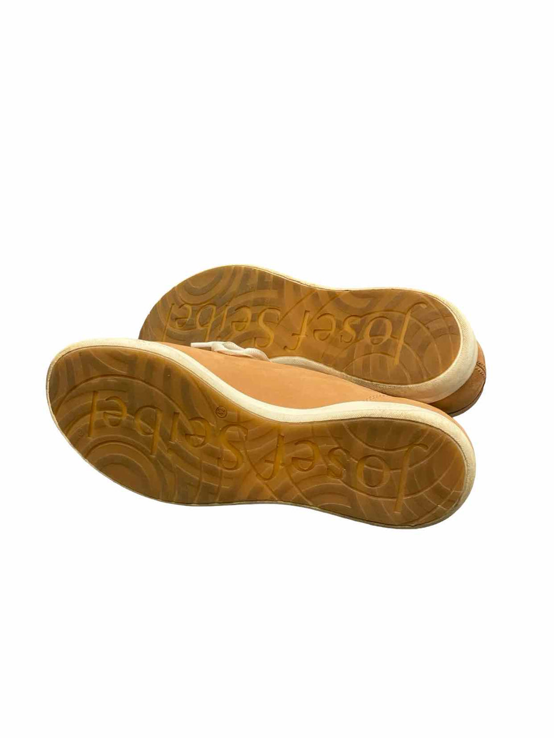 Josef Seibel Shoe Size 42 Tan Rose Gold Leather Sina 11 Sneakers