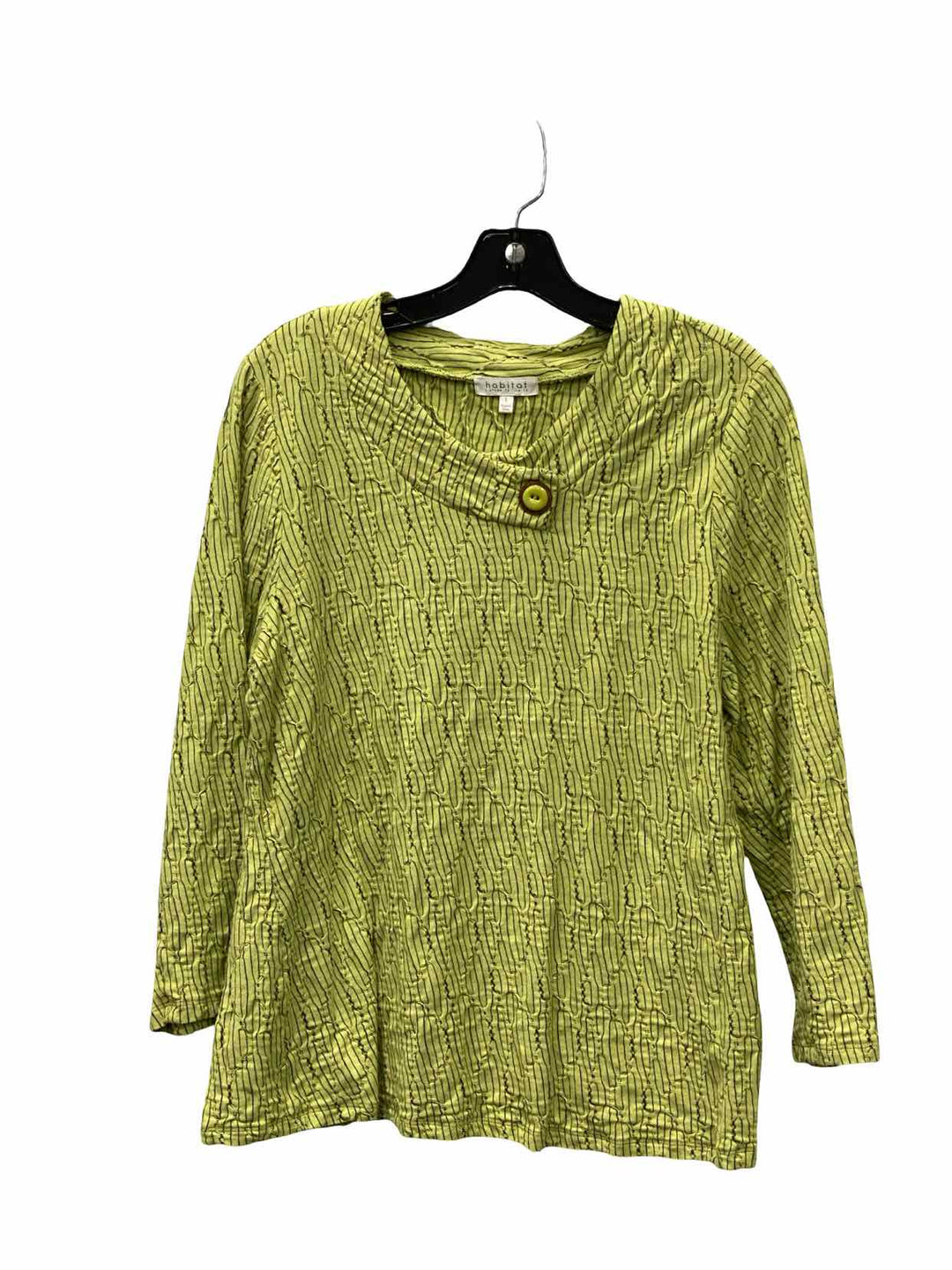 Habitat Size L Green Long Sleeve Shirts