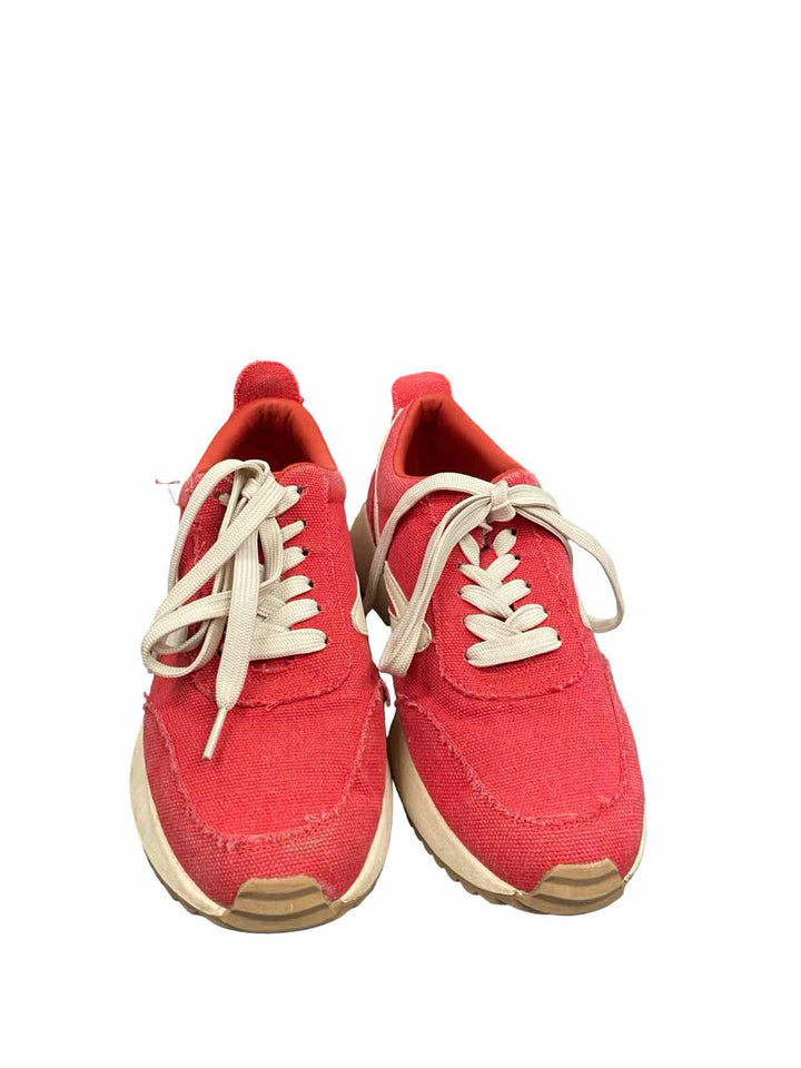 Dolce Vita Shoe Size 7.5 Red White Sneakers