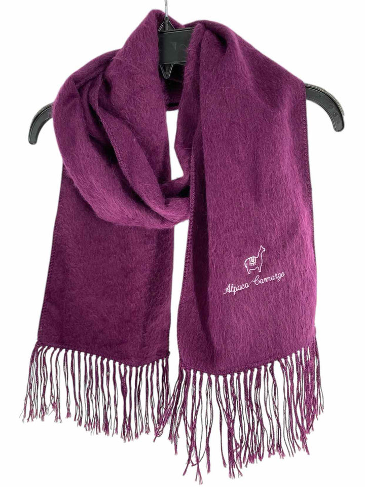 Alpaca Camargo Purple Scarf