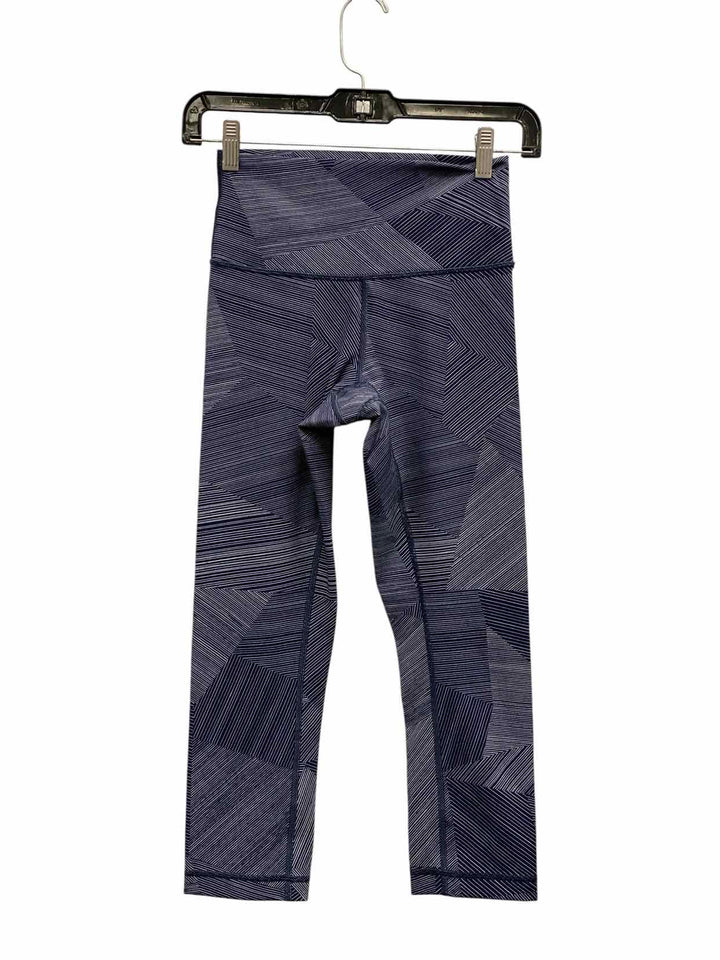 Lululemon Size 4 Blue Print Athletic Pants