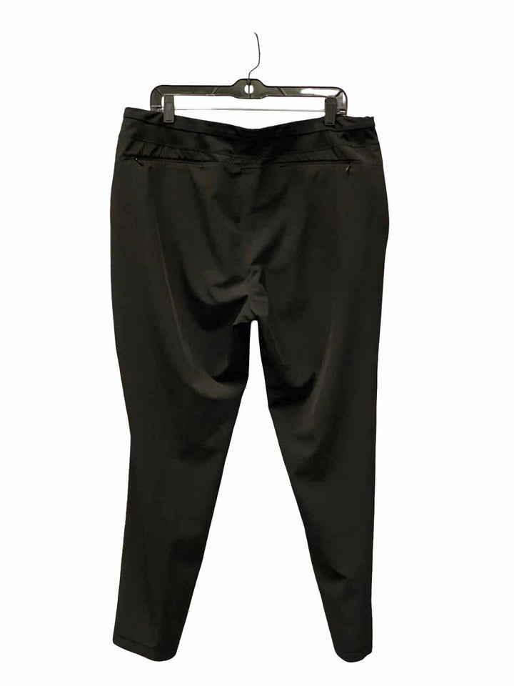 Chico's Size 2.5(14) Black Athletic Pants