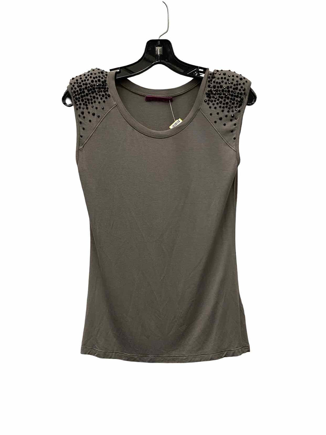 Velvet Size 14 Grey Bedazzled Tank Top