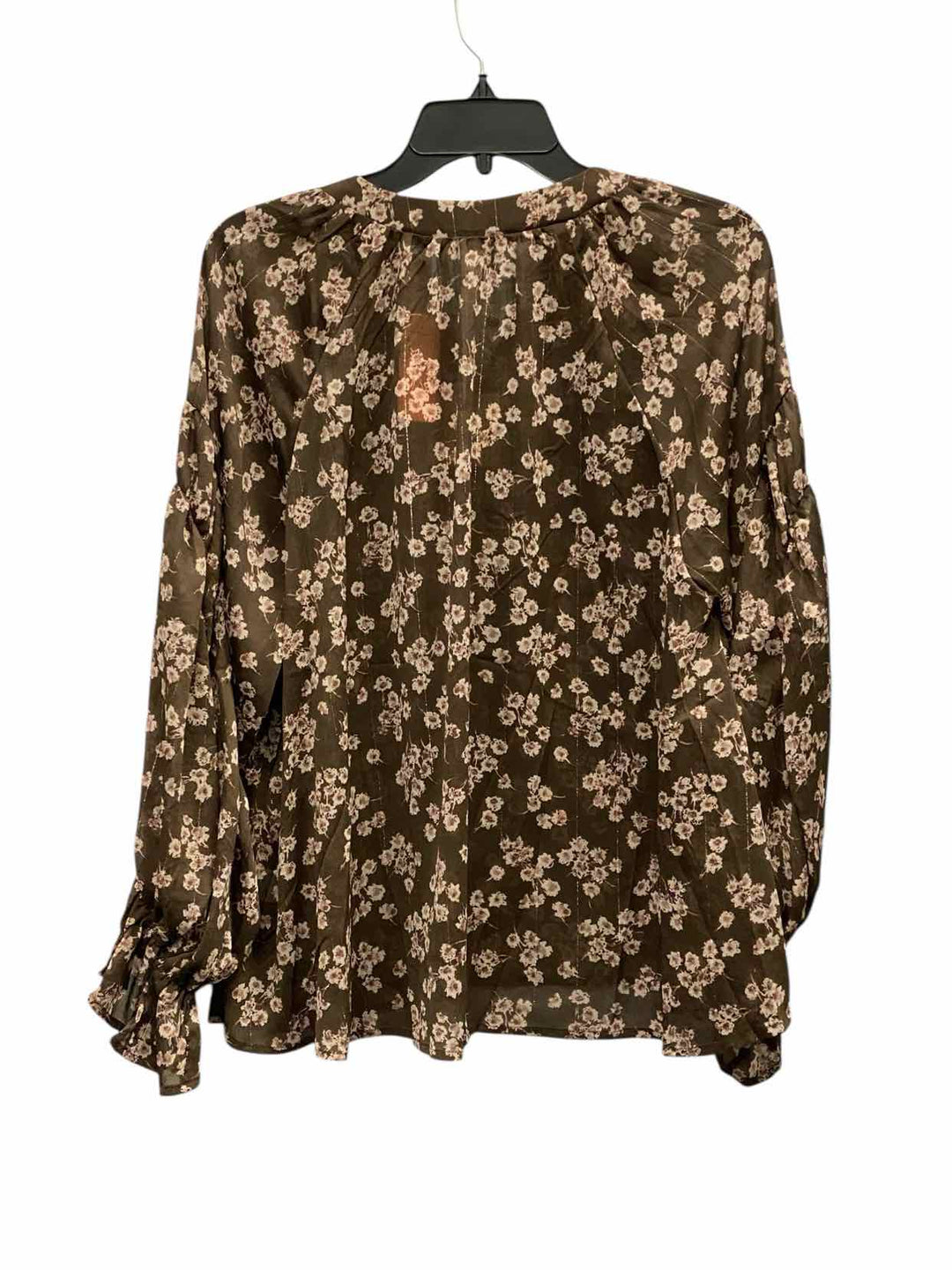 Blu Pepper Size L Brown Long Sleeve Shirts
