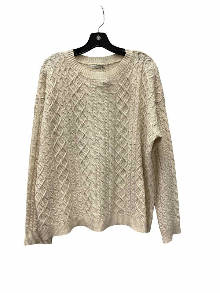 Staccato Size M White Sweater