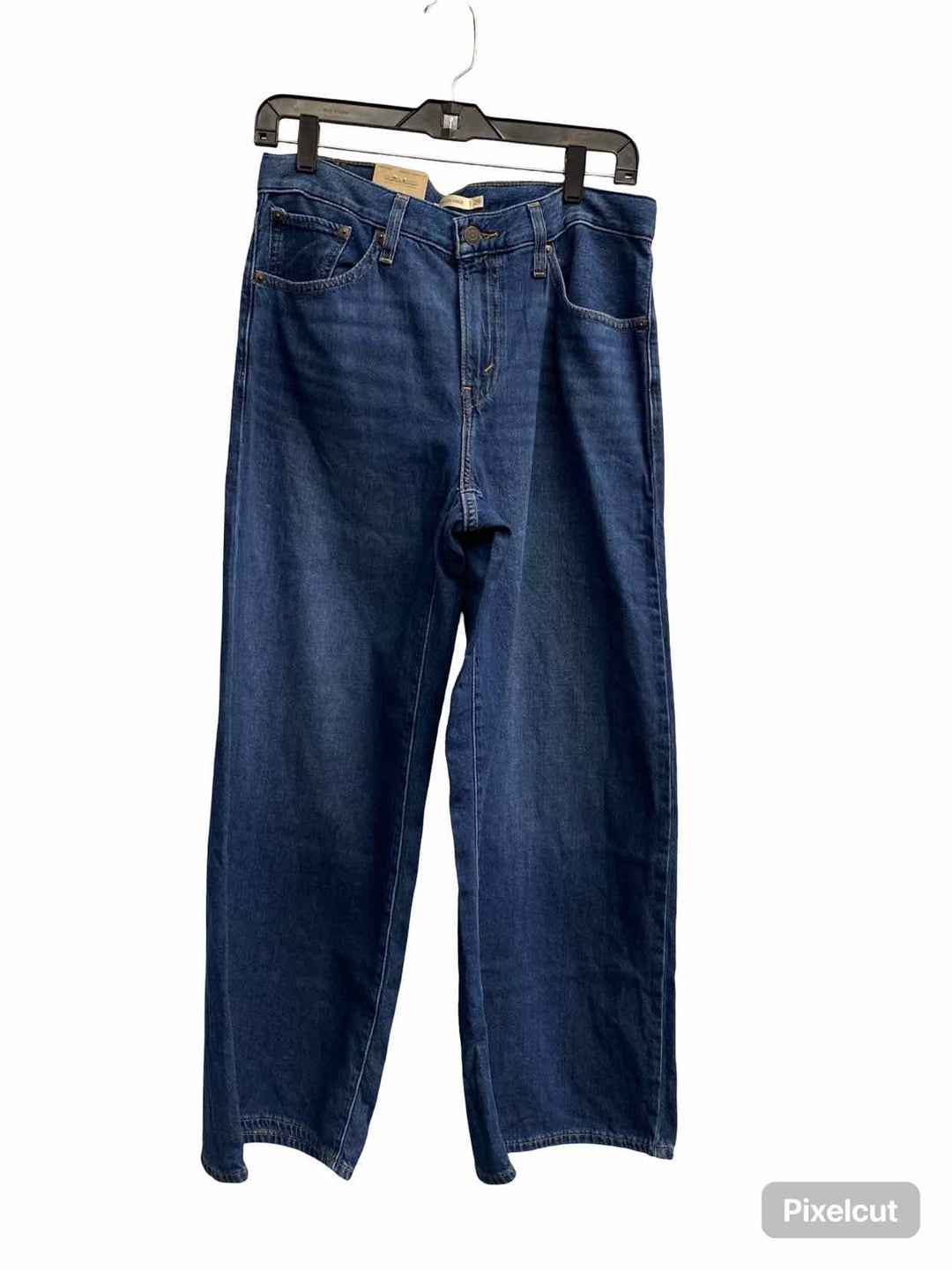 Levi's Premium Size 29 x 27 Middy Wide Leg Ankle Retail Jeans