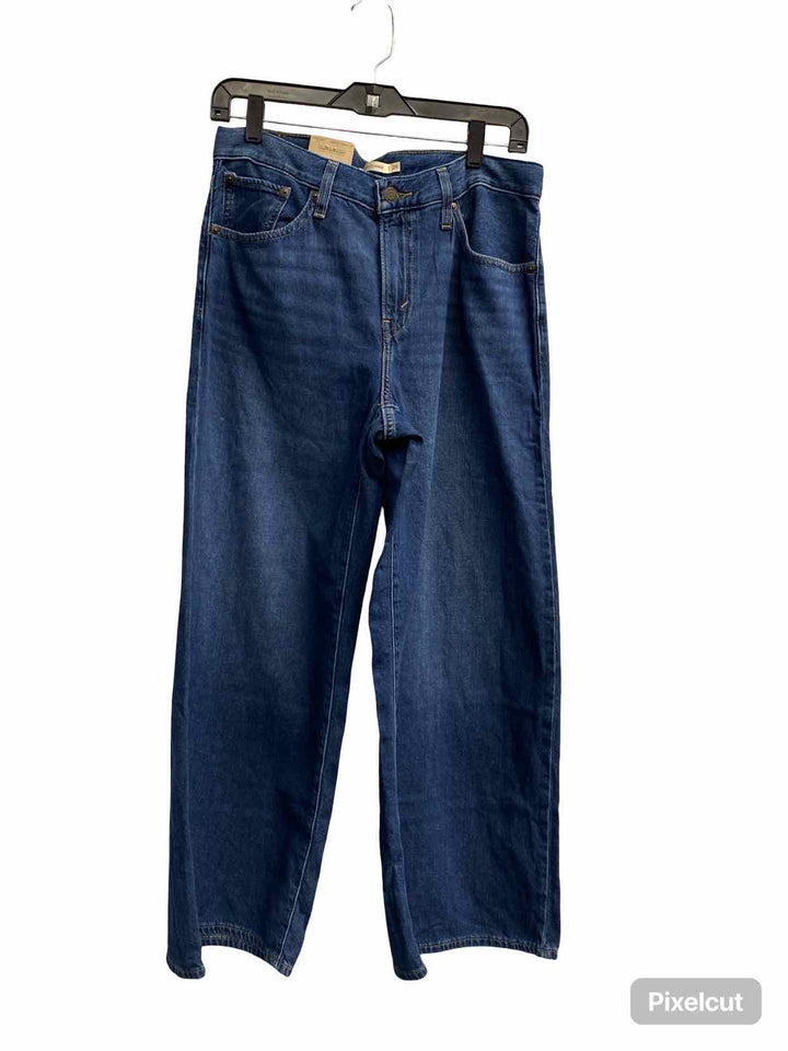 Levi's Premium Size 29 x 27 Middy Wide Leg Ankle Retail Jeans
