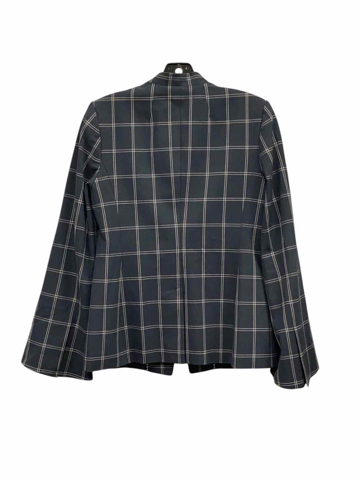 Banana Republic Size 0 Navy Blue White Blazer