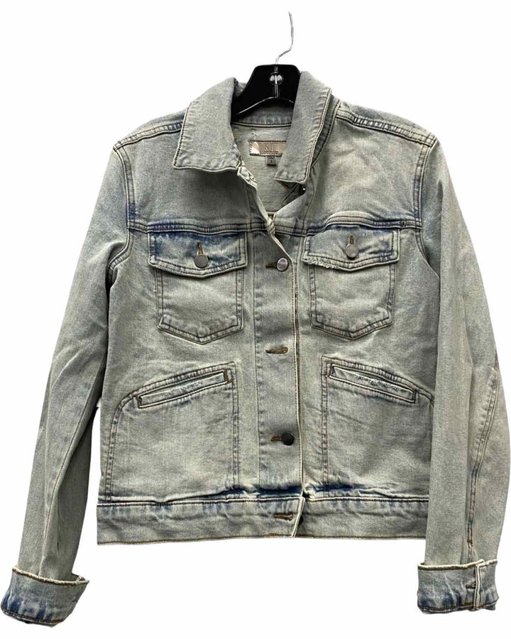 Kut Size S Blue Grey Denim Jacket
