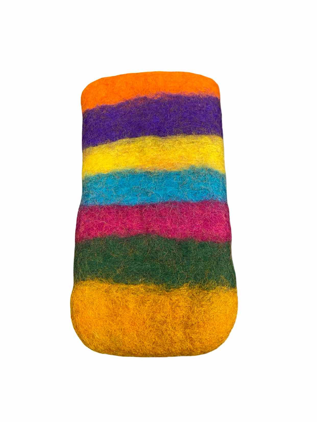Multi-Color Felted Pouch Misc. Accessory