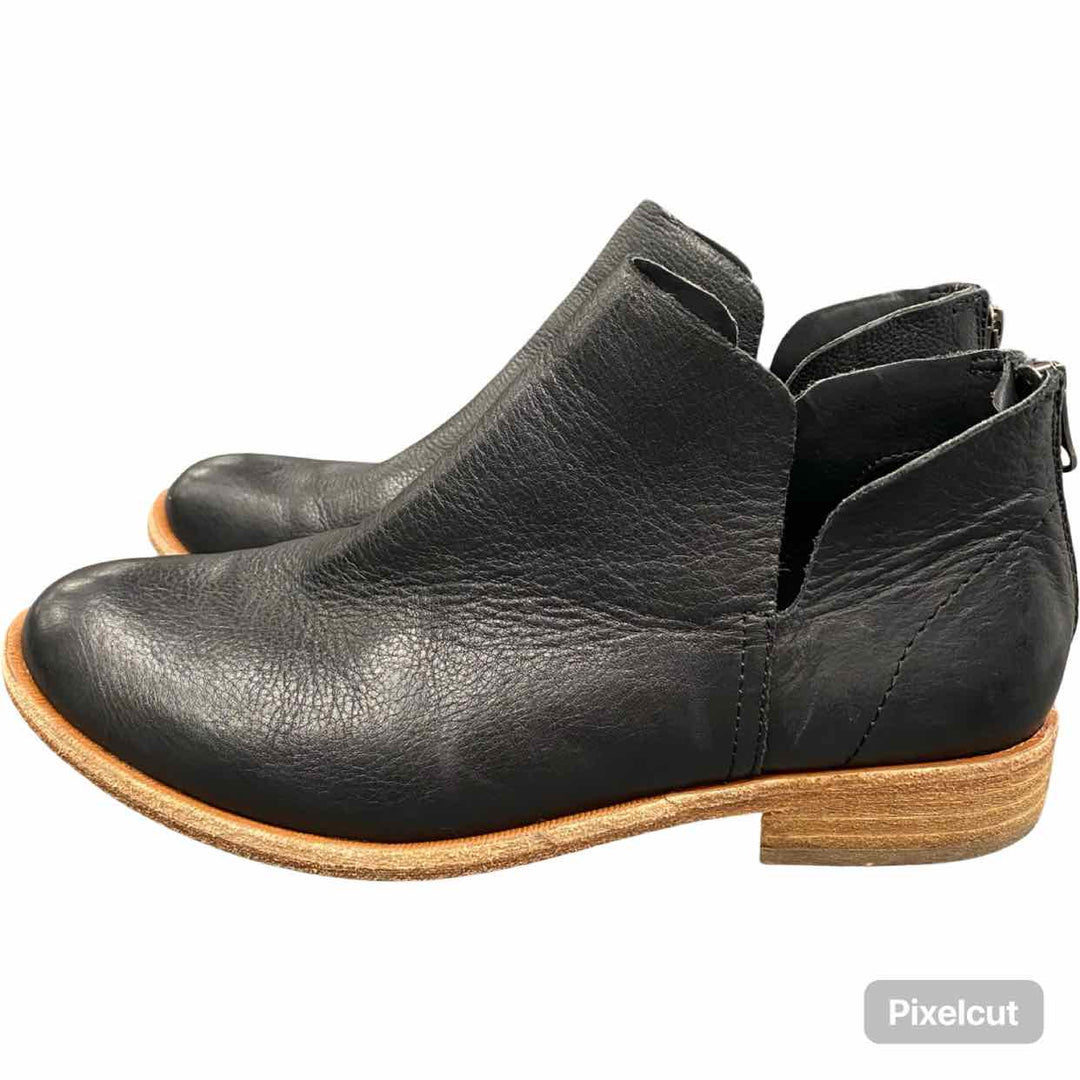 Kork- Ease Shoe Size 7.5 Black Leather Upper Renny Boots(Ankle)