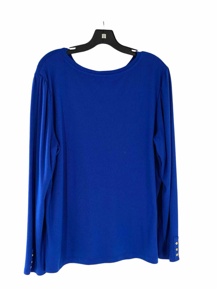 Liz Claiborne Size XL Blue Long Sleeve Shirts