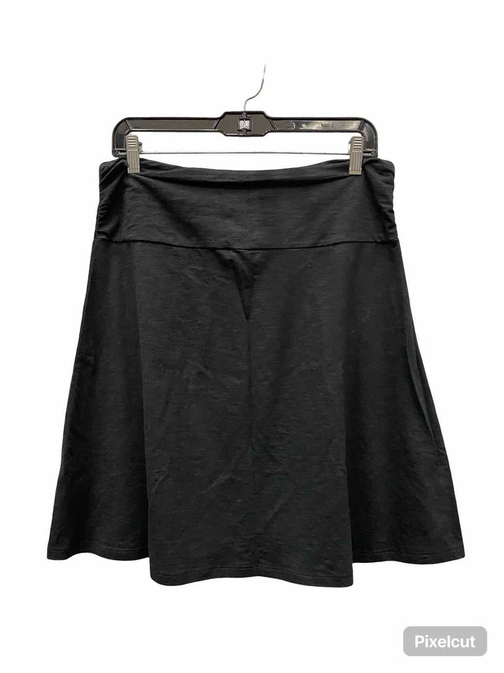 Toad & Co. Size M Black Skirt