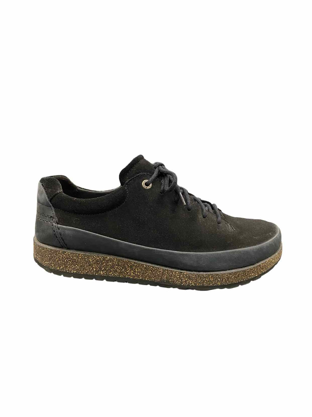 Birkenstock Shoe Size 42 Black Suede Honnef Low Sneakers