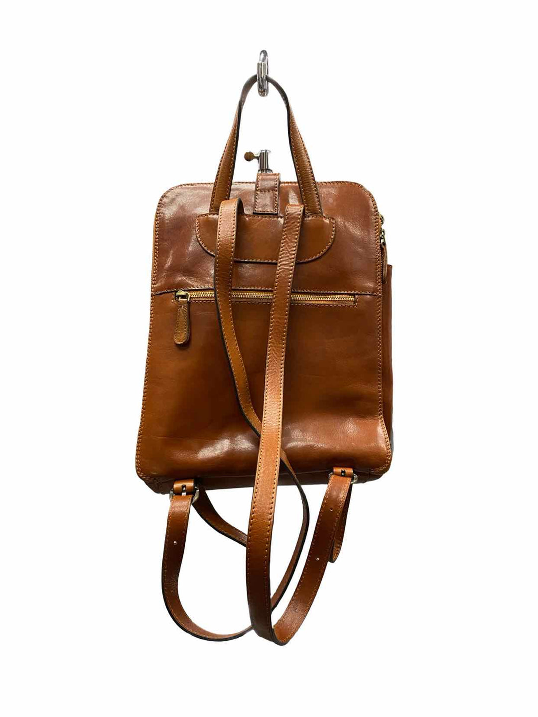 Alma Milano Brown Backpack Purse