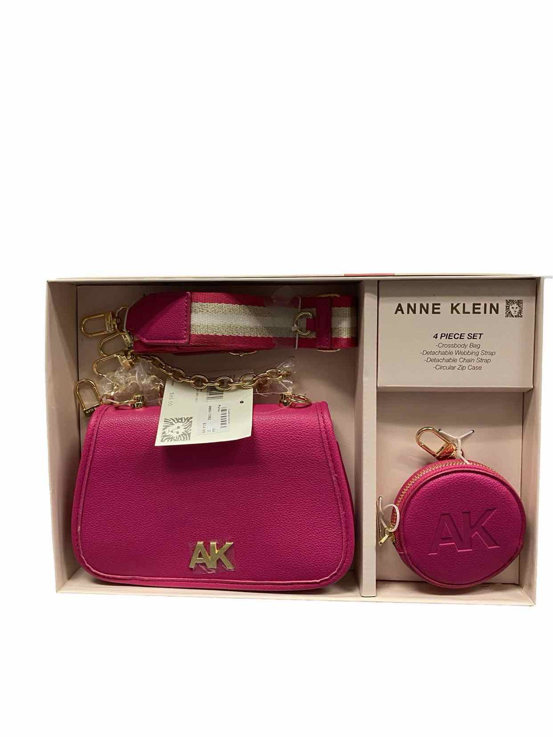 Ann Klein Hibiscus 4 Piece Gift Set Purse