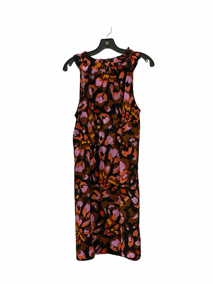 Cabi Size L Purple Multi Print Dress