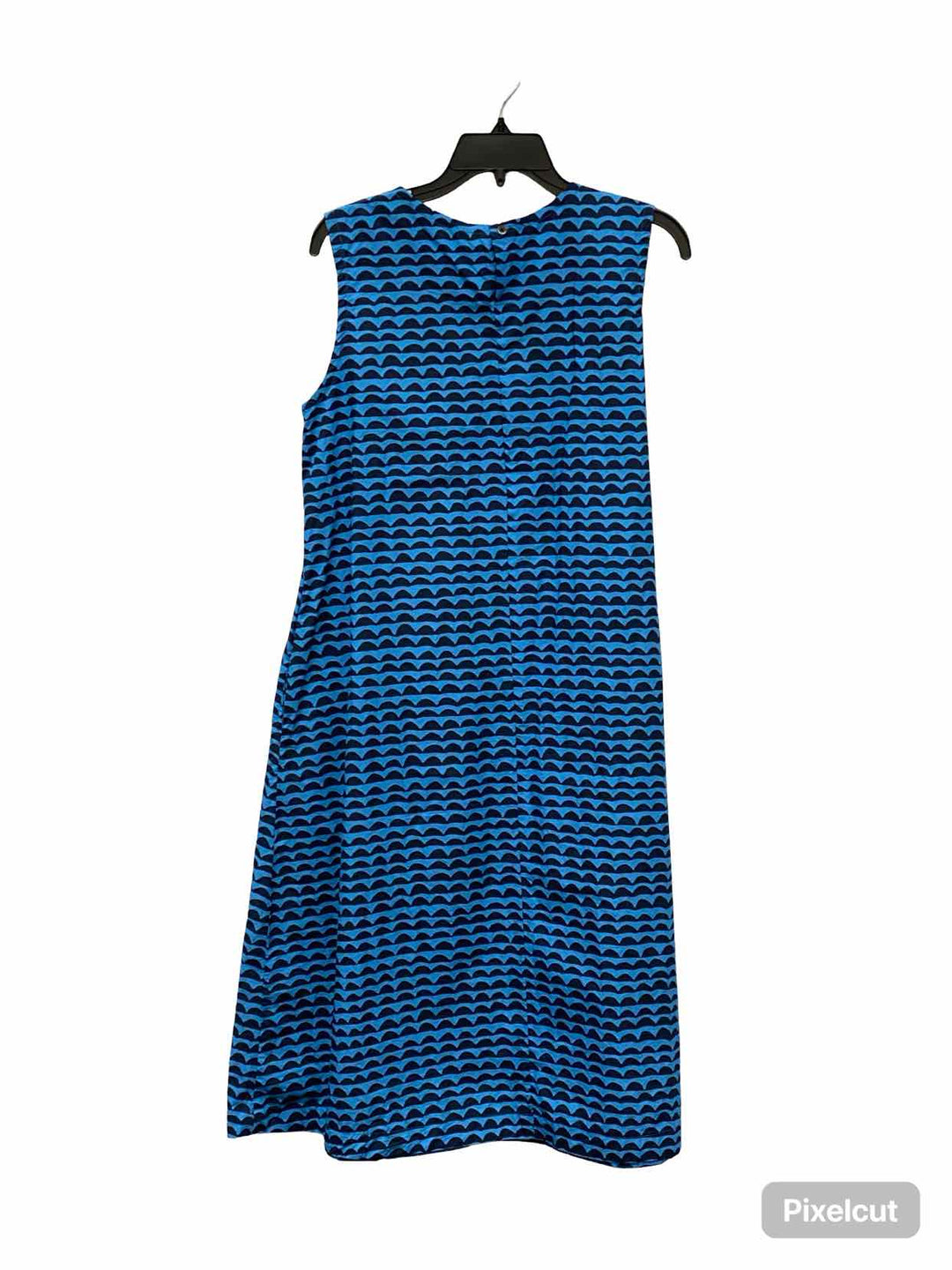 Uniqlo Size S Black Blue Print Dress