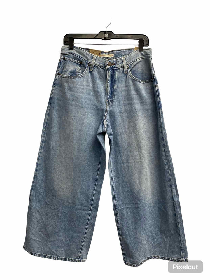Levi's Premium Size 30 x 27 Middy Wide Leg Ankle Retail Jeans