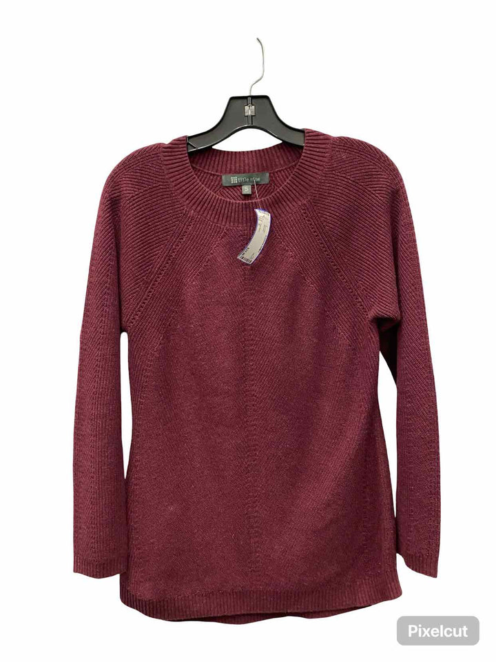 Title Nine Size S Maroon Sweater
