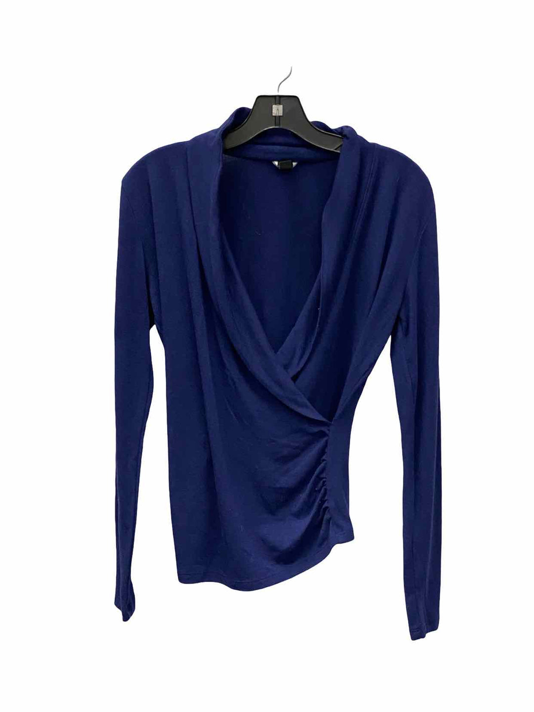 Ann Taylor Size S Navy Long Sleeve Shirts