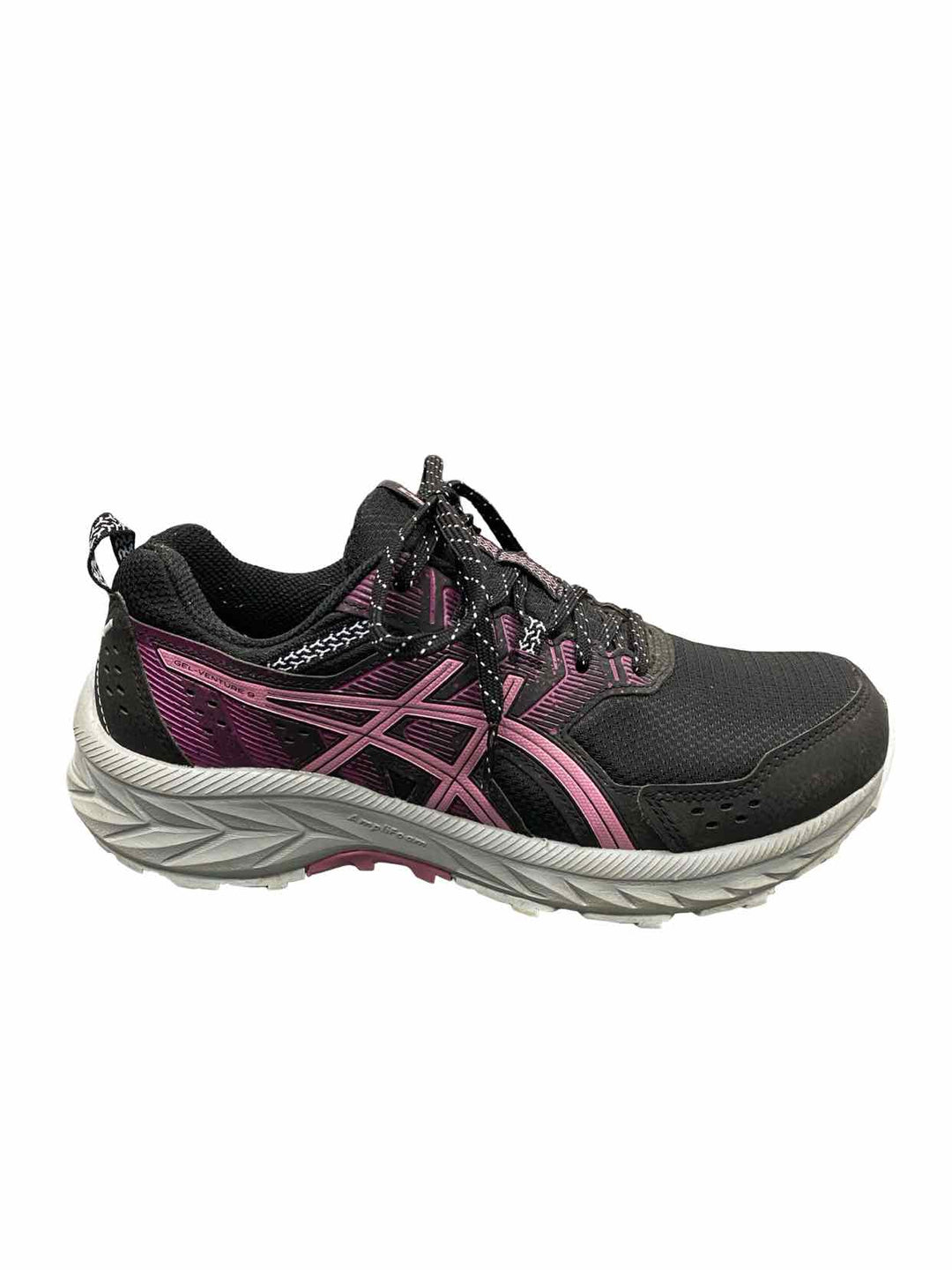 Asics Shoe Size 8 Black Pink Gel Venture 9 Sneakers