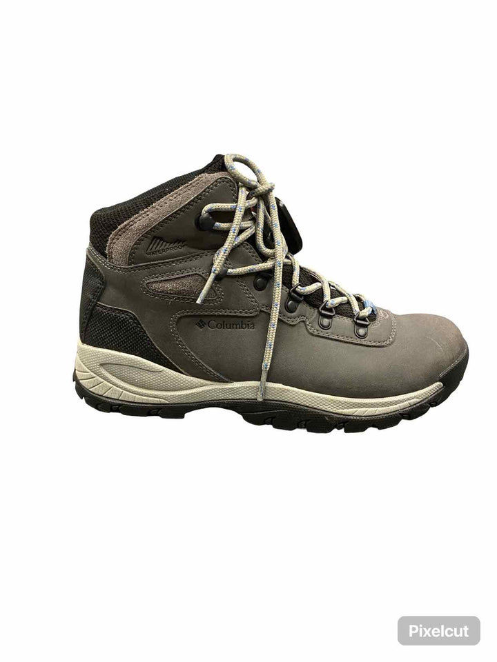 Columbia Shoe Size 10 Gray Newton Ridge Plus Hiking Waterproof Boots(Ankle)