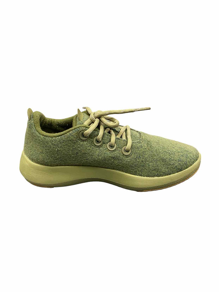 Allbirds Shoe Size 8 Green Wool Mizzle Sneakers