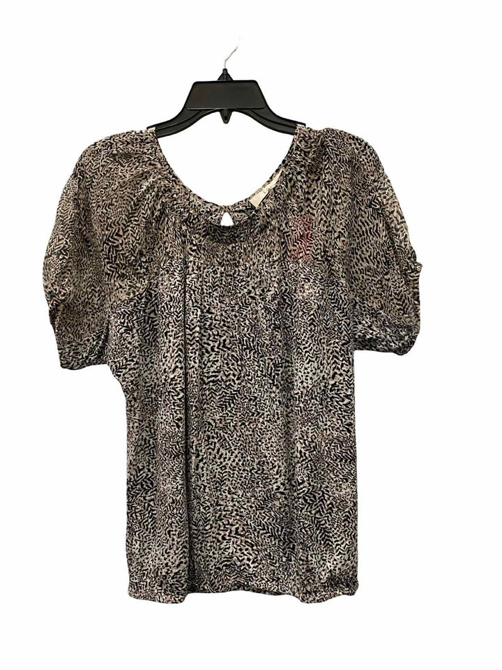 Loft Size S Beige Short Sleeve Shirts