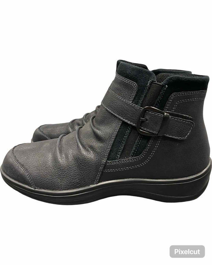 Orthofeet Shoe Size 8.5 Black Boots(Ankle)