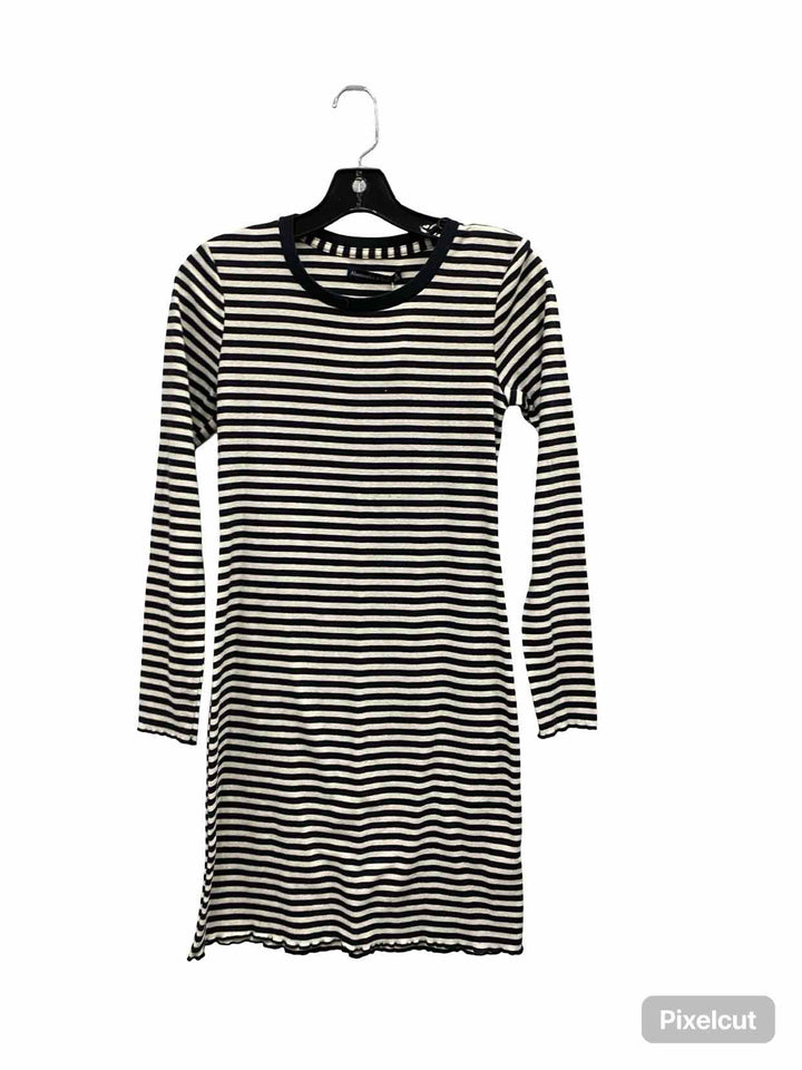 Abercrombie & Fitch Size S Black White Striped Dress