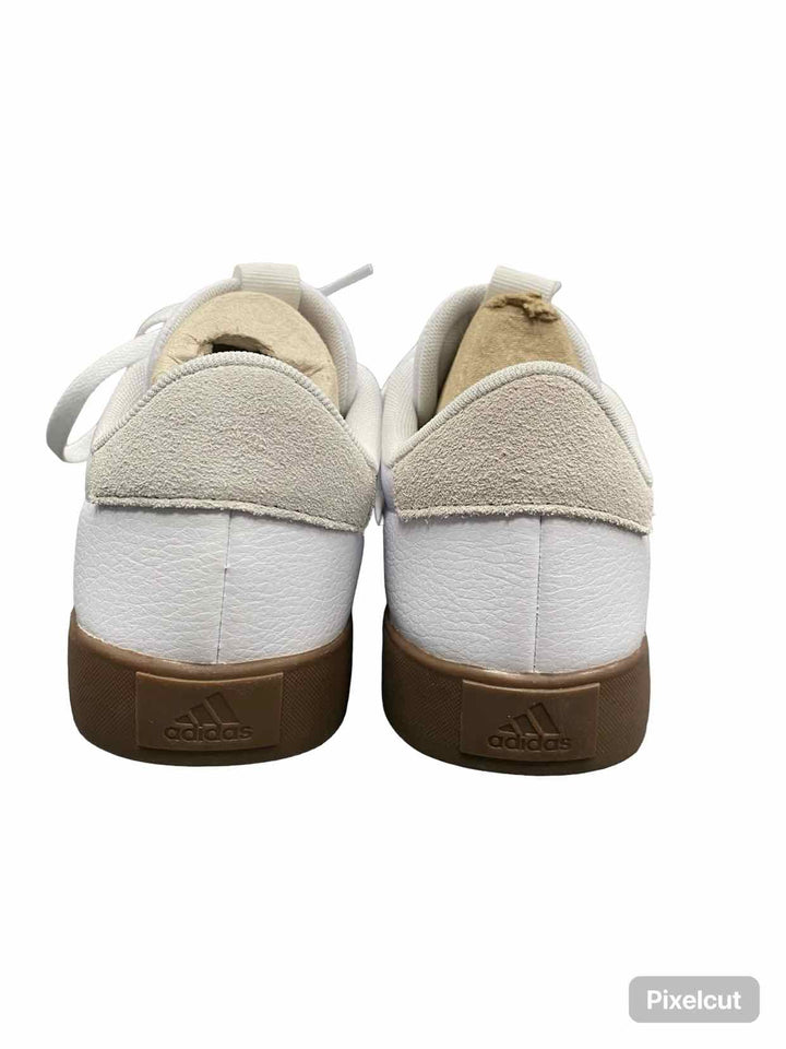 Adidas Shoe Size 6.5 White Black NWOT VL Court 3.0 Sneakers