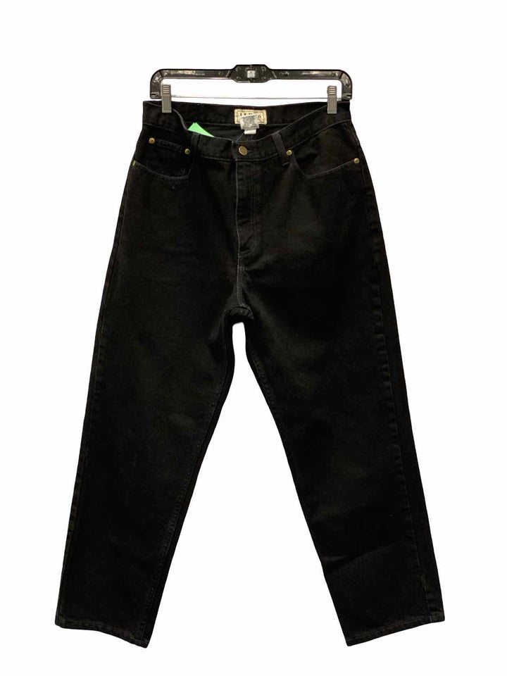 LL Bean Size 14P Black Jeans
