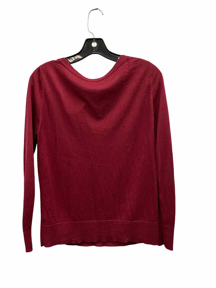 Banana Republic Size S Maroon 85% Silk/ 15% Cashmere Sweater