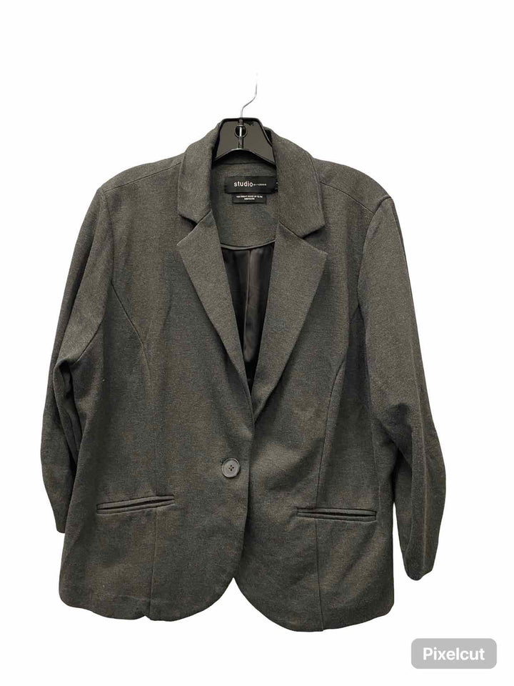 Torrid Size 1X Grey Blazer